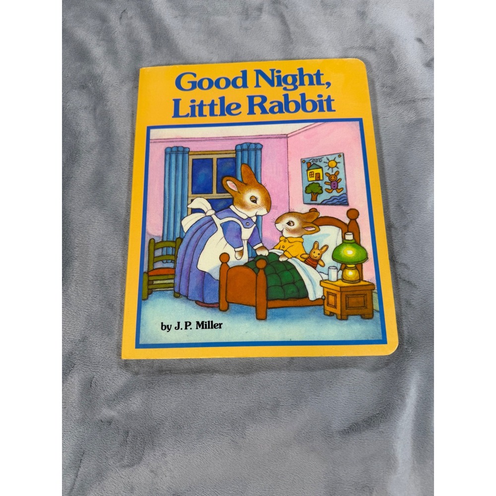 Good Night, Little Rabbit Board Books J. P. Miller Vintage 1986